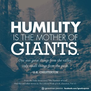 Humility and Giants